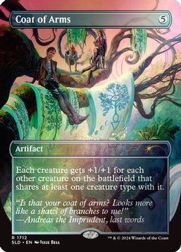 Coat of Arms (Rainbow Foil) (SLD-1712) - Secret Lair Drop Series Foil