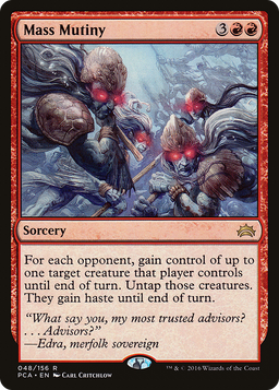 Mass Mutiny (PCA-048) - Planechase Anthology