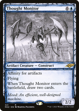 Thought Monitor (Showcase) (MH2-341) - Modern Horizons 2: (Showcase) Foil