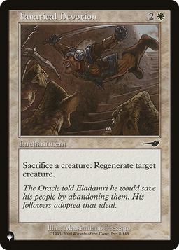 Fanatical Devotion (LIST-8/143) - The List