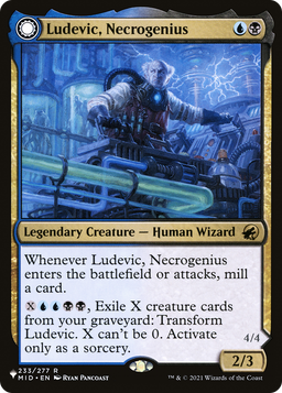 Ludevic, Necrogenius (LIST-MID-233) - The List: (Double Faced Transform)