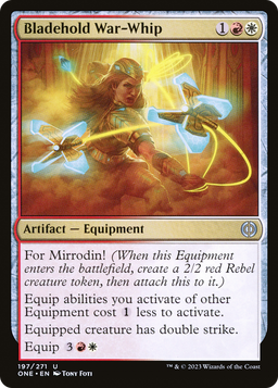 Bladehold War-Whip (ONE-197) - Phyrexia: All Will Be One Foil
