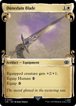 Dunedain Blade (Showcase Scrolls) (LTR-457) - The Lord of the Rings: Tales of Middle-earth: (Showcase)