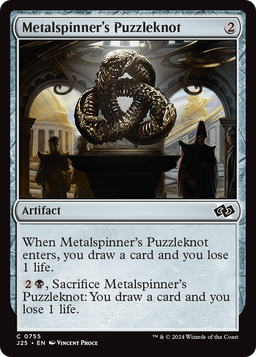 Metalspinner's Puzzleknot (J25-755) - Foundations Jumpstart