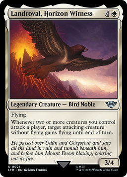 Landroval, Horizon Witness (LTR-021) - The Lord of the Rings: Tales of Middle-earth