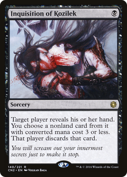 Inquisition of Kozilek (CN2-140) - Conspiracy: Take the Crown Foil