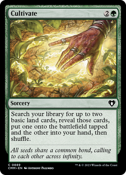Cultivate (CMM-889) - Commander Masters