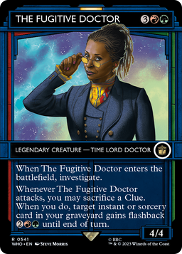 The Fugitive Doctor (Showcase) (WHO-541) - Doctor Who: (Showcase) (Borderless)
