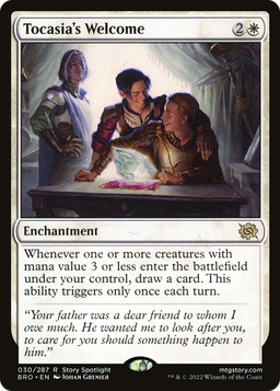 Tocasia's Welcome (BRO-030) - The Brothers' War