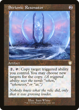 Strionic Resonator (Retro Frame) (BRC-165) - The Brothers' War Commander