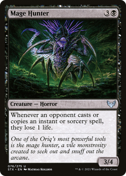 Mage Hunter (STX-076) - Strixhaven: School of Mages Foil