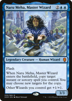 Naru Meha, Master Wizard (DOM-059) - Dominaria Foil