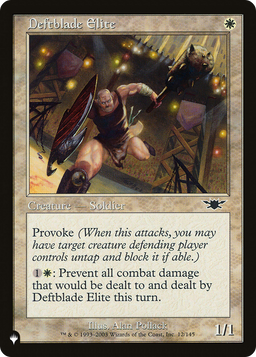 Deftblade Elite (LIST-LGN-12) - The List
