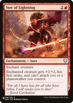 Vow of Lightning (LIST-209/361) - The List