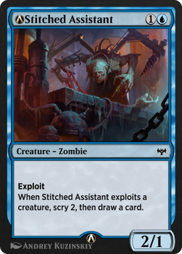 A-Stitched Assistant (VOW-A-81) - Innistrad: Crimson Vow