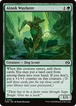 Ainok Wayfarer (TDM-134) - Tarkir: Dragonstorm