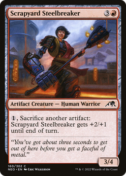 Scrapyard Steelbreaker (NEO-160) - Kamigawa: Neon Dynasty