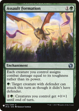 Assault Formation (LIST-155/249) - The List