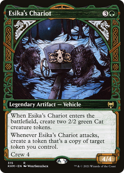 Esika's Chariot (Showcase) (KHM-315) - Kaldheim: (Showcase) Foil