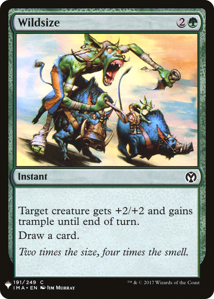 Wildsize (LIST-191) - The List
