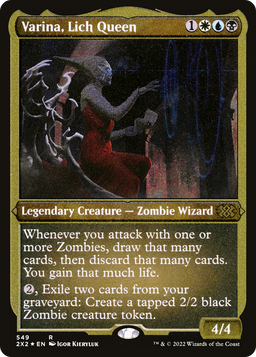 Varina, Lich Queen (Foil Etched) (2X2-549) - Double Masters 2022 Foil