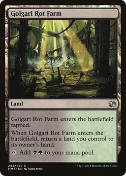 Golgari Rot Farm (MM2-243) - Modern Masters 2015 Foil