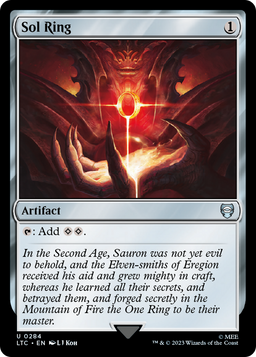 Sol Ring (LTC-284) - Tales of Middle-earth Commander