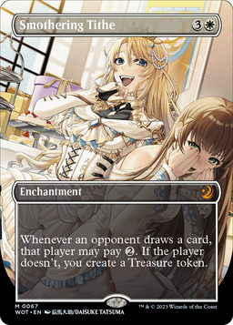 Smothering Tithe (Anime Borderless) (WOT-067) - Wilds of Eldraine: Enchanting Tales Foil