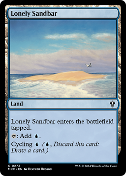 Lonely Sandbar (MKC-273) - Murders at Karlov Manor Commander