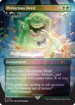 Pernicious Deed (Rainbow Foil) (SLD-1777) - Secret Lair Drop Series Foil