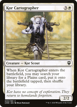 Kor Cartographer (30) (CMR-030) - Commander Legends