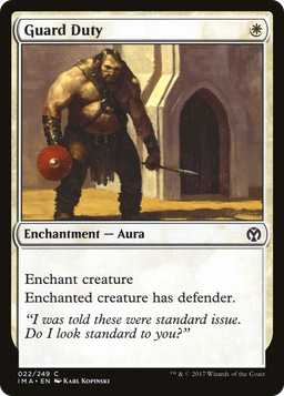 Guard Duty (IMA-022) - Iconic Masters
