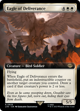 Eagle of Deliverance (Extended Art) (LTR-829) - The Lord of the Rings: Tales of Middle-earth: (Extended Art)
