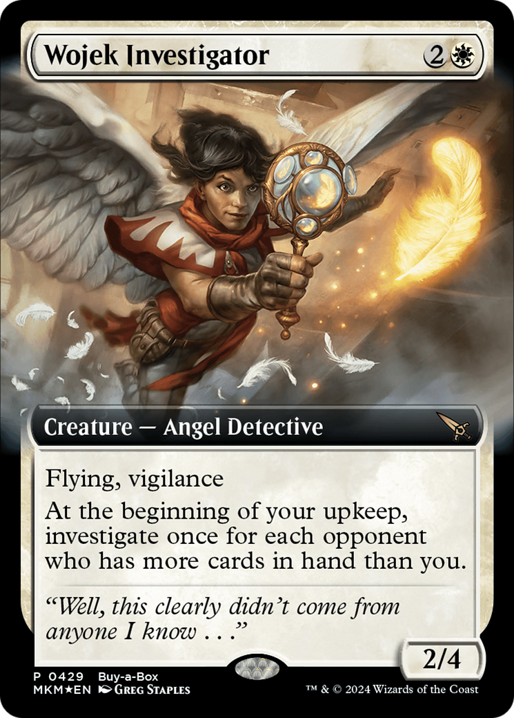 Wojek Investigator (BABP-429) - Murders at Karlov Manor: (Extended Art) Foil