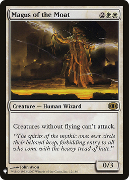 Magus of the Moat (LIST-012) - The List