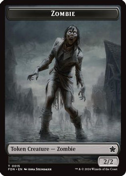 Zombie // Insect Doubled-Sided Token (FDN-15 // 21) - Foundations