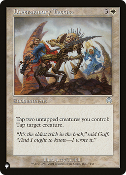 Diversionary Tactics (LIST-7/143) - The List