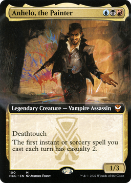 Anhelo, the Painter (Extended Art) (NCC-100) - New Capenna Commander: (Extended Art)