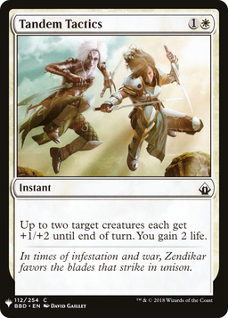 Tandem Tactics (LIST-BBD-112) - The List