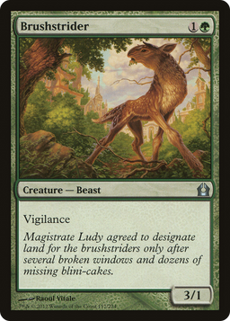 Brushstrider (RTR-117) - Return to Ravnica