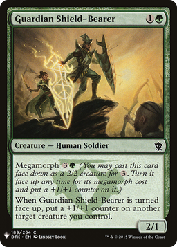 Guardian Shield-Bearer (LIST-189) - The List