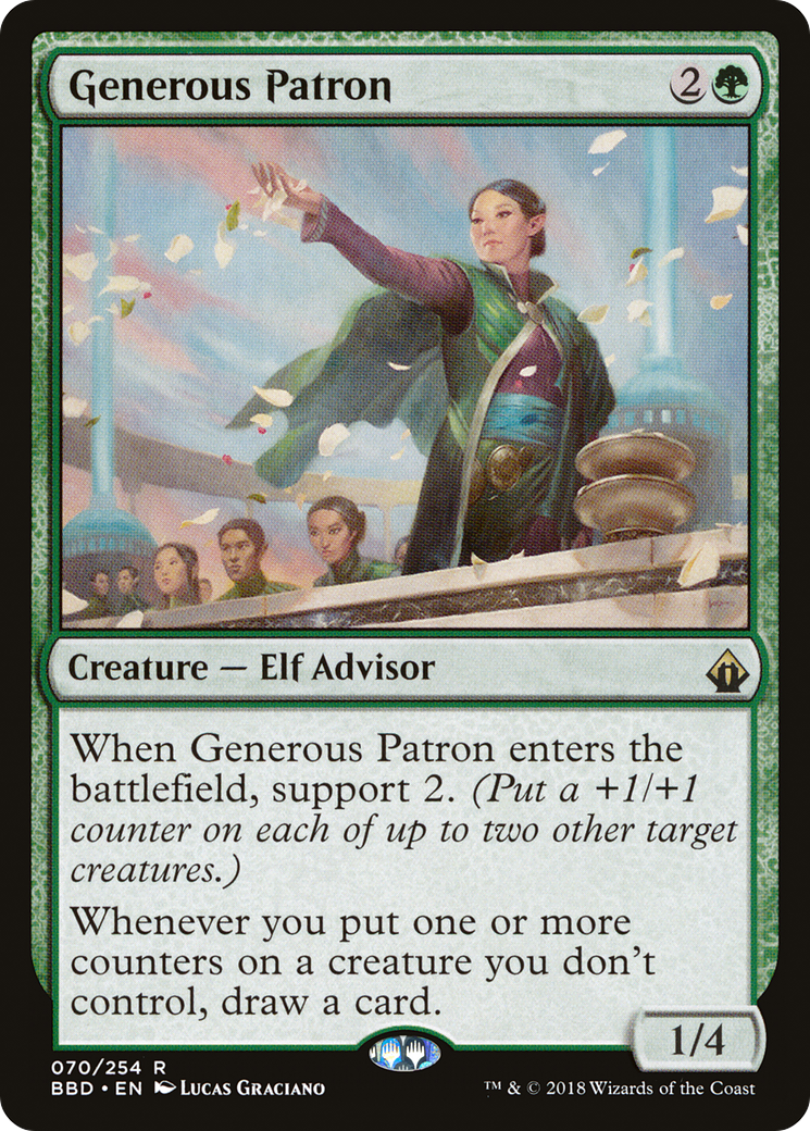 Generous Patron (BBD-070) - Battlebond