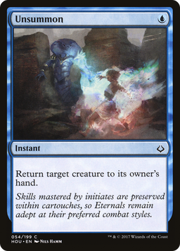Unsummon (HOU-054) - Hour of Devastation Foil