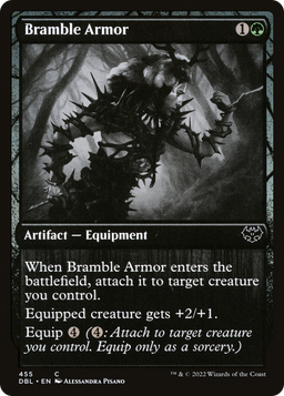 Bramble Armor (455) (DBL-455) - Innistrad: Double Feature Foil