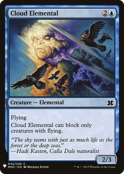Cloud Elemental (LIST-042) - The List