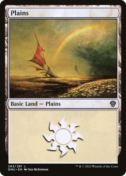 Plains (263) (DMU-263) - Dominaria United Foil