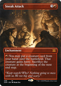 Sneak Attack (Borderless) (2XM-348) - Double Masters
