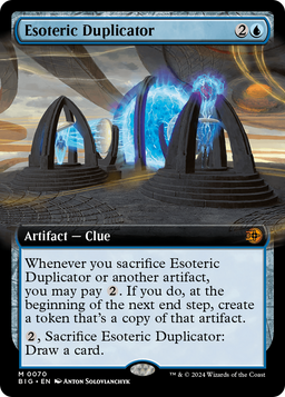 Esoteric Duplicator (Extended Art) (BIG-070) - The Big Score: (Extended Art)