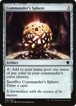 Commander's Sphere (C17-206) - Commander 2017