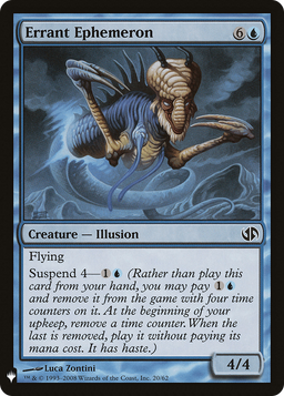 Errant Ephemeron (LIST-020) - The List